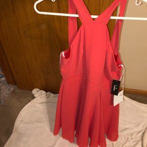 Lulus halter skater dress